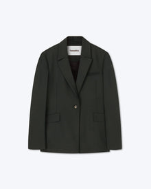 Womens | Zeva Ecovero Tailored Blazer | Pine Green