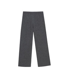 Womens | Keira Ribbed-Knit Pants | Graphite