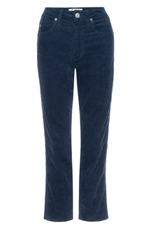 AMO Denim Chloe Crop Cord in Neptune