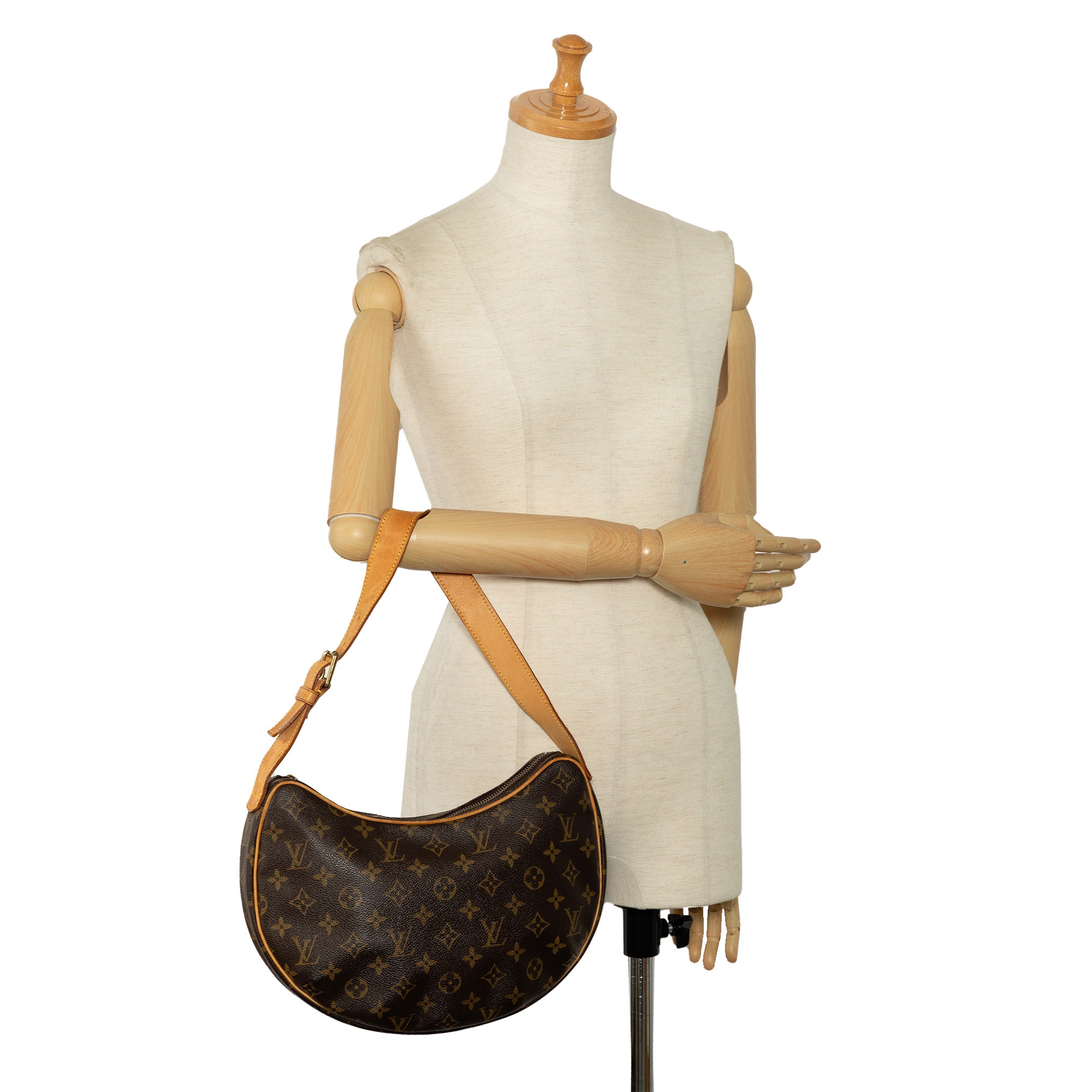 Louis Vuitton Pre-Owned Monogram Croissant MM | Women | Brown