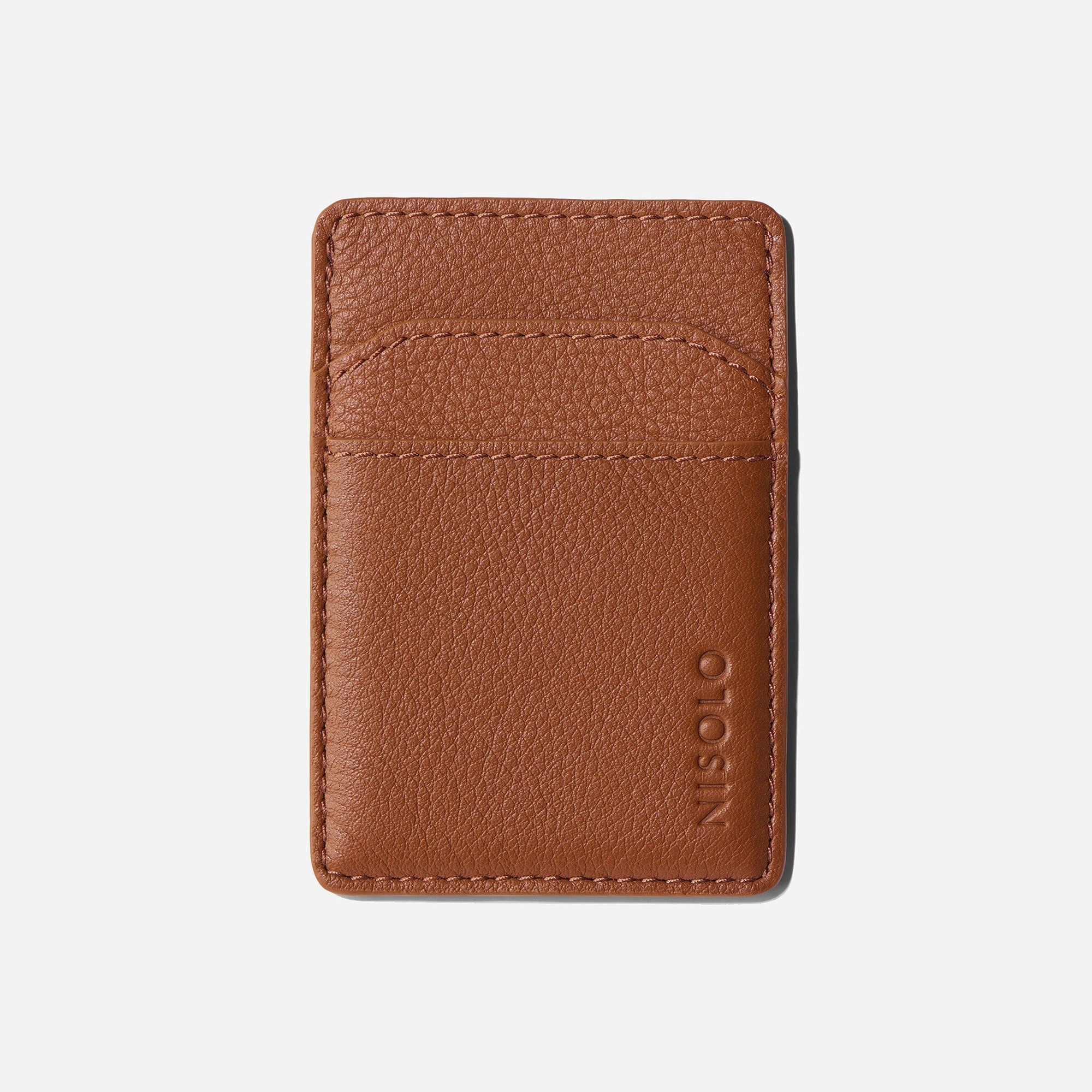 Nico Card Case Wallet Caramel Nisolo