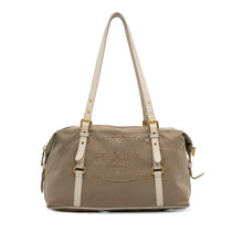 Prada Pre-Owned Canapa Logo Shoulder Bag | Women | Brown