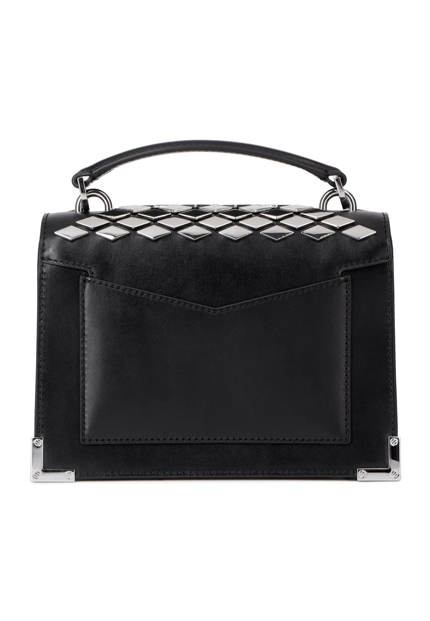 Emily Small Bag In Leather With Studs | Women | Black