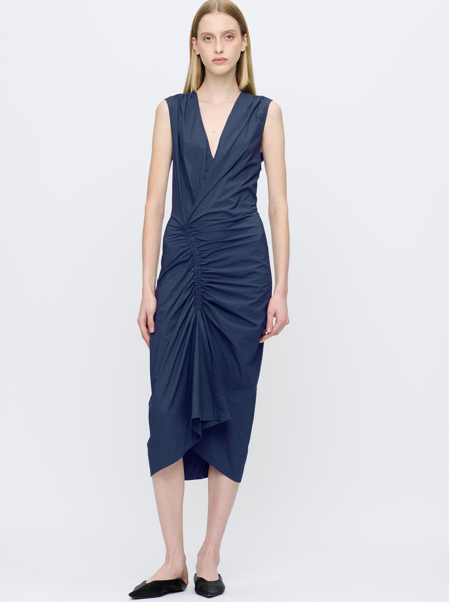 Agnes Wrap Dress | Navy
