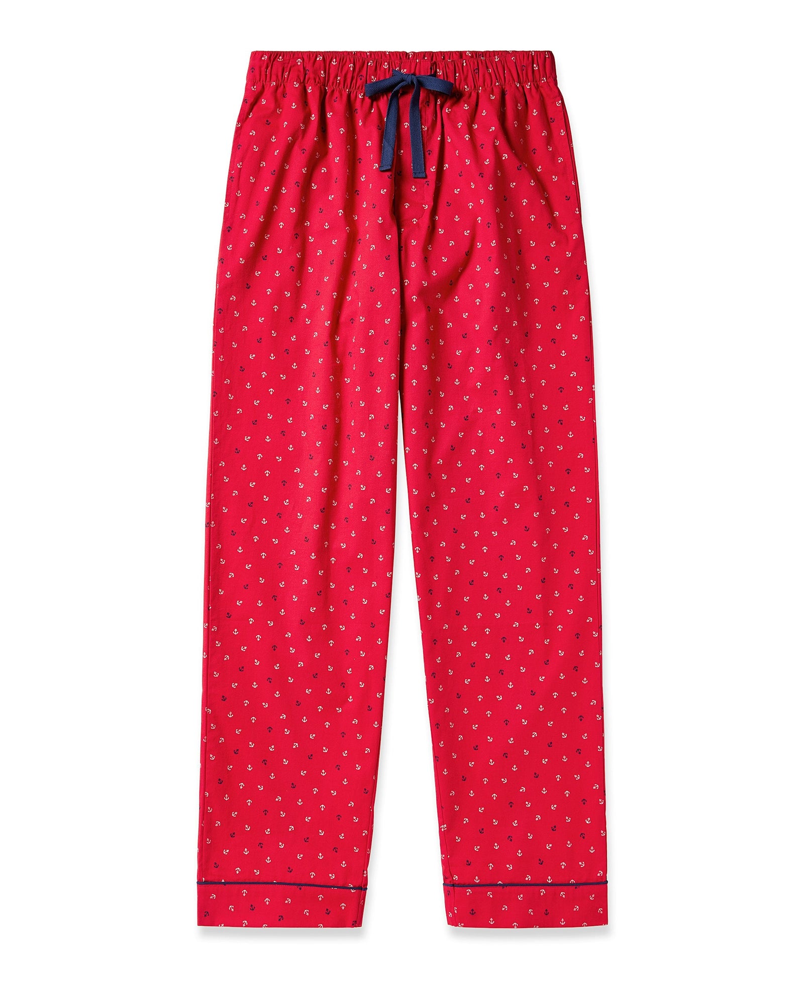 Men's Twill Pajama Pant in Anchors Away in Anchors Away#Color_Anchors Away