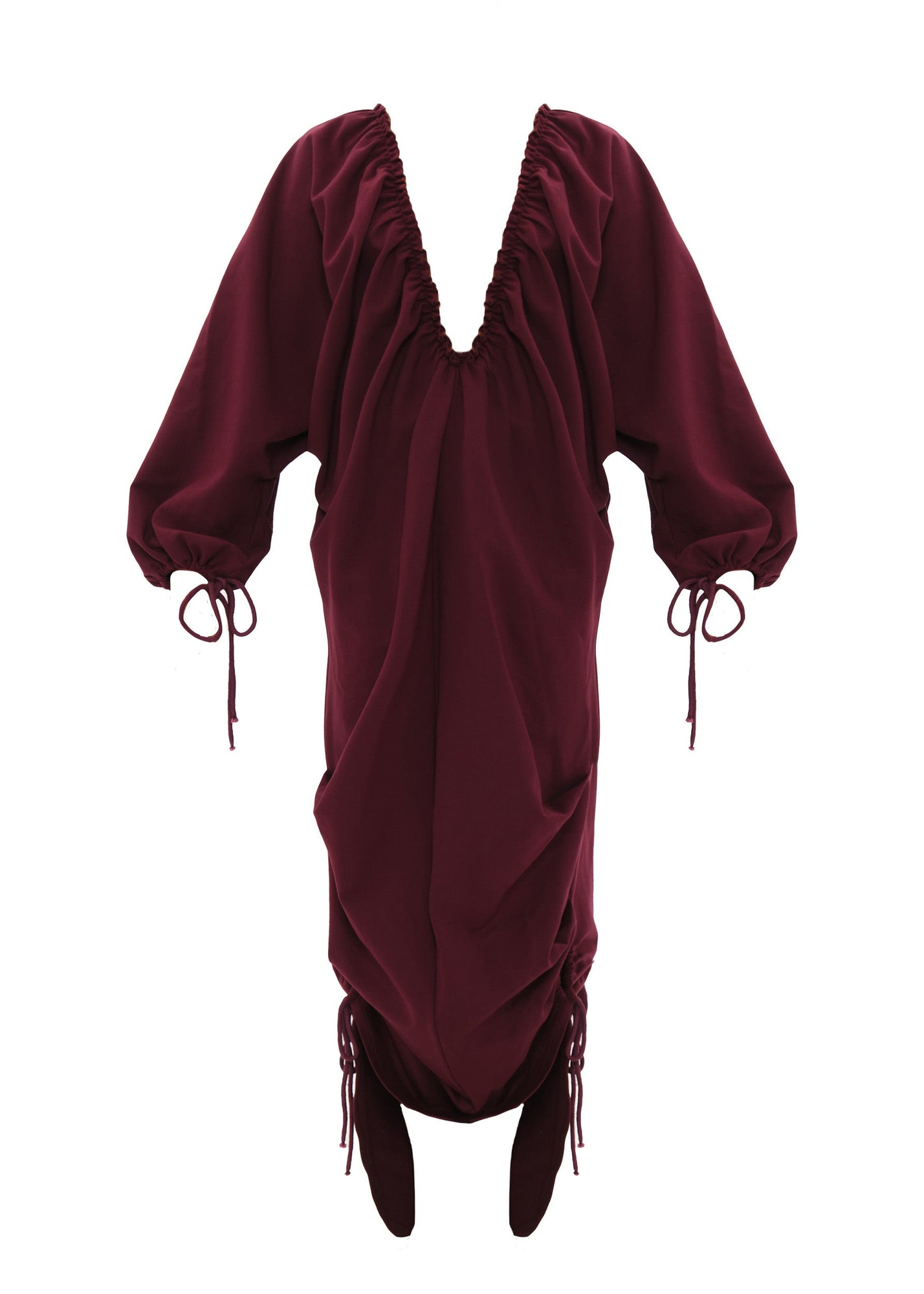 Meta Maxi Dress | Dark Plum