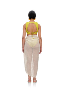 Zura Cotton Sarong | Bone