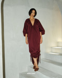 Meta Maxi Dress | Dark Plum