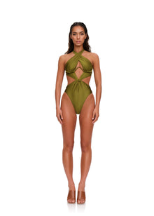 Nayo One Piece Swimsuit | Emerald