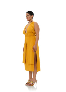 Zado Dress | Gold