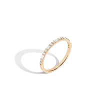 Mixed Cut Diamond Ring 14K 18K Yellow Gold First