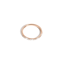 Mixed Cut Diamond Ring 14K 18K Rose Gold