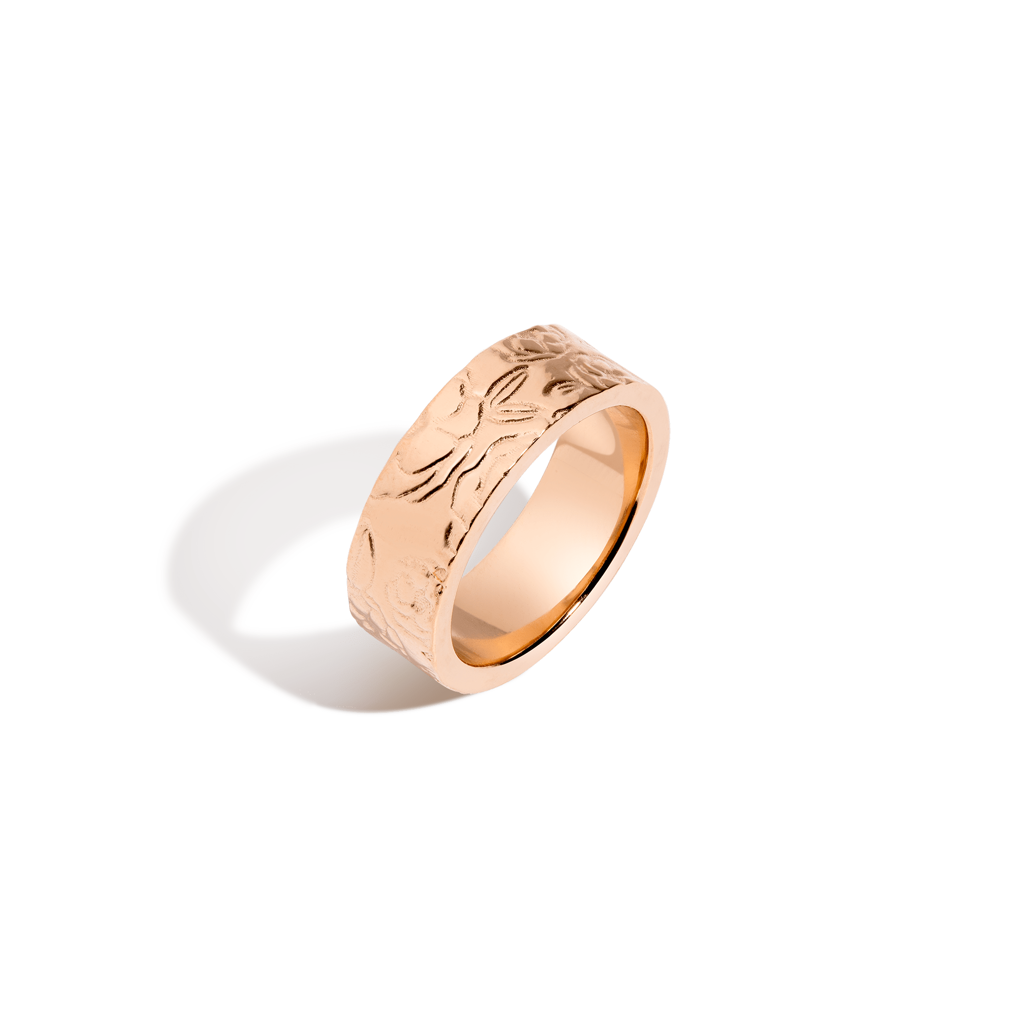 AURATE X MACENNA: Rose Garden Ring Vermeil 14k Rose Gold First