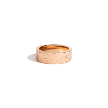 AURATE X MACENNA: Rose Garden Ring Vermeil 14k Rose Gold