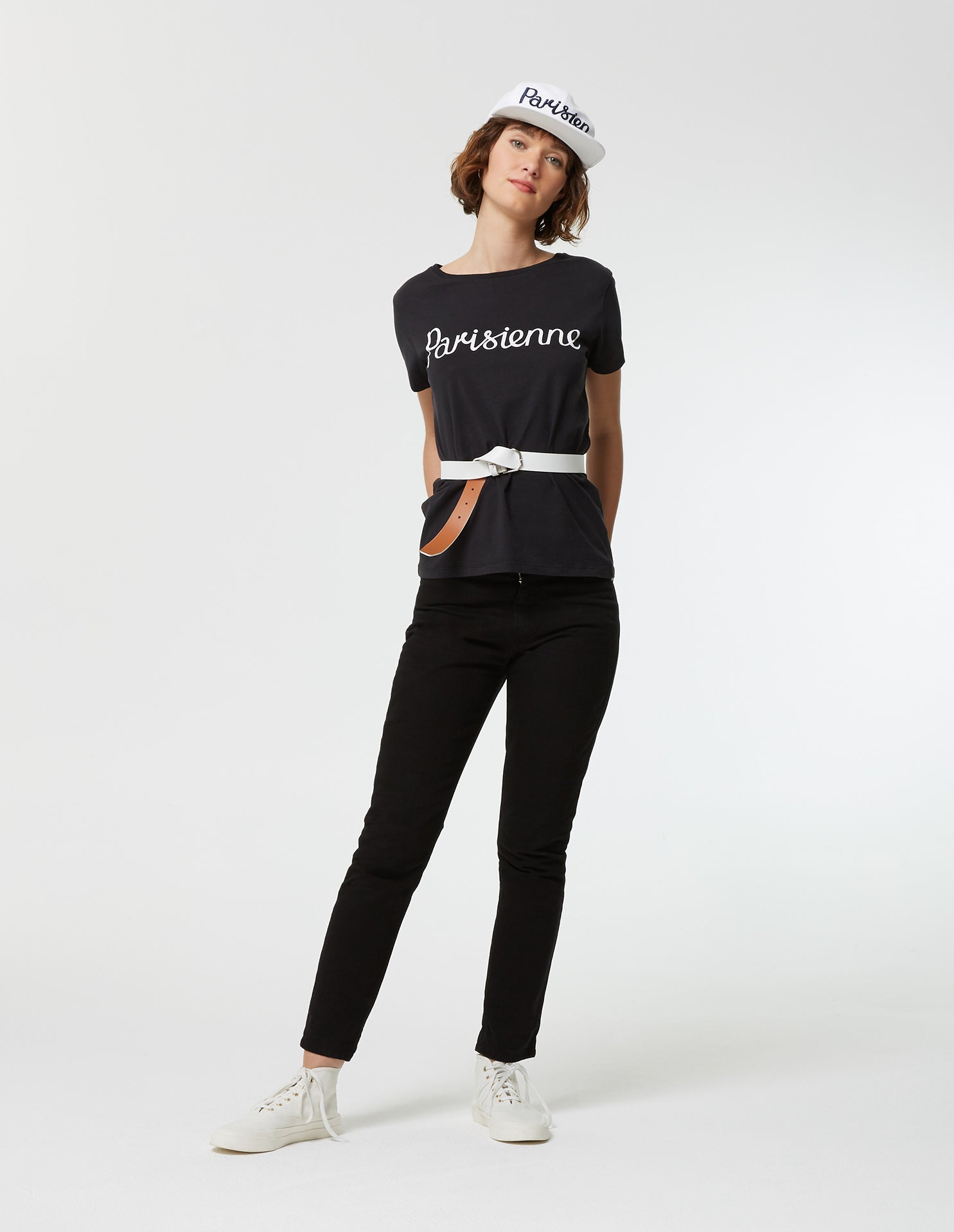 Womens | Parisienne Classic Tee-Shirt | Black