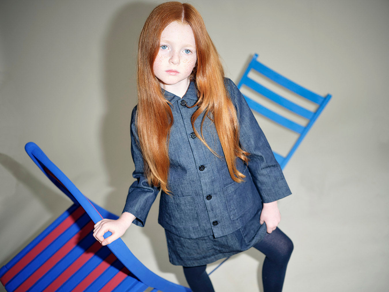 Organic Denim Jacket | Blue