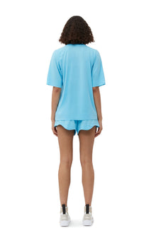 Active Mesh T Shirt | Ethereal Blue