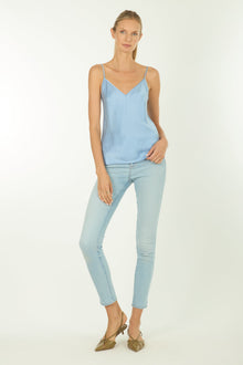 Adina Cami Top | Columbia Blue