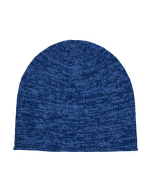 Amicale Cashmere | Women | Cashmere Beanie With Heatset Stones | Navy