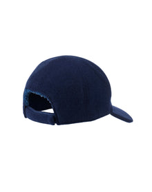 Amicale Cashmere | Women | Cashmere Blend Knit Baseball Cap | Navy