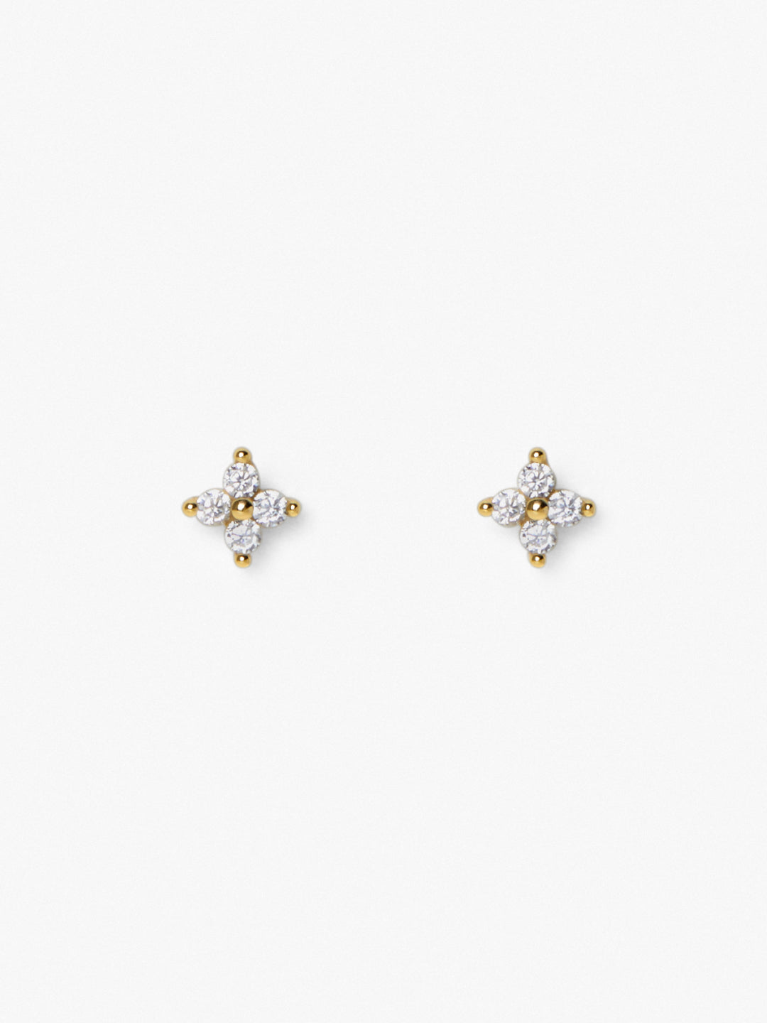 Ana Luisa Jewelry Earrings Stud Gold Stud Earrings Debbie Silver
