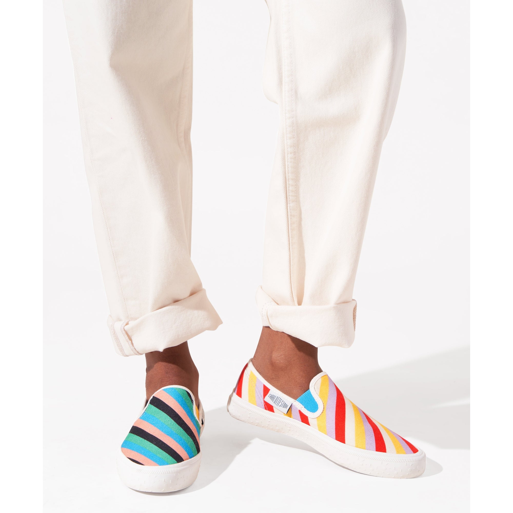 Archie Slip On Sneaker | Stripe