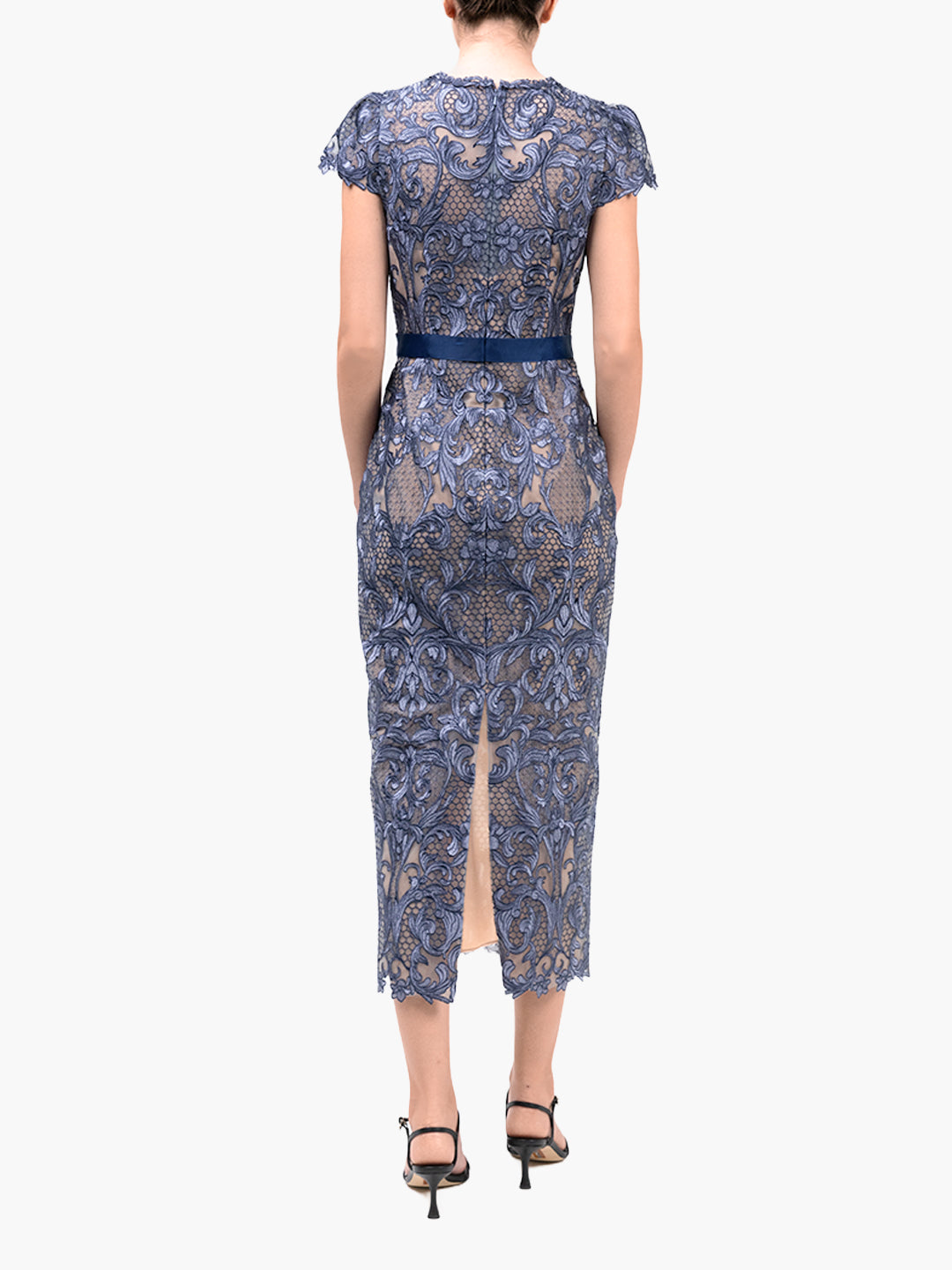 Nocturnes Midi Dress | Blue