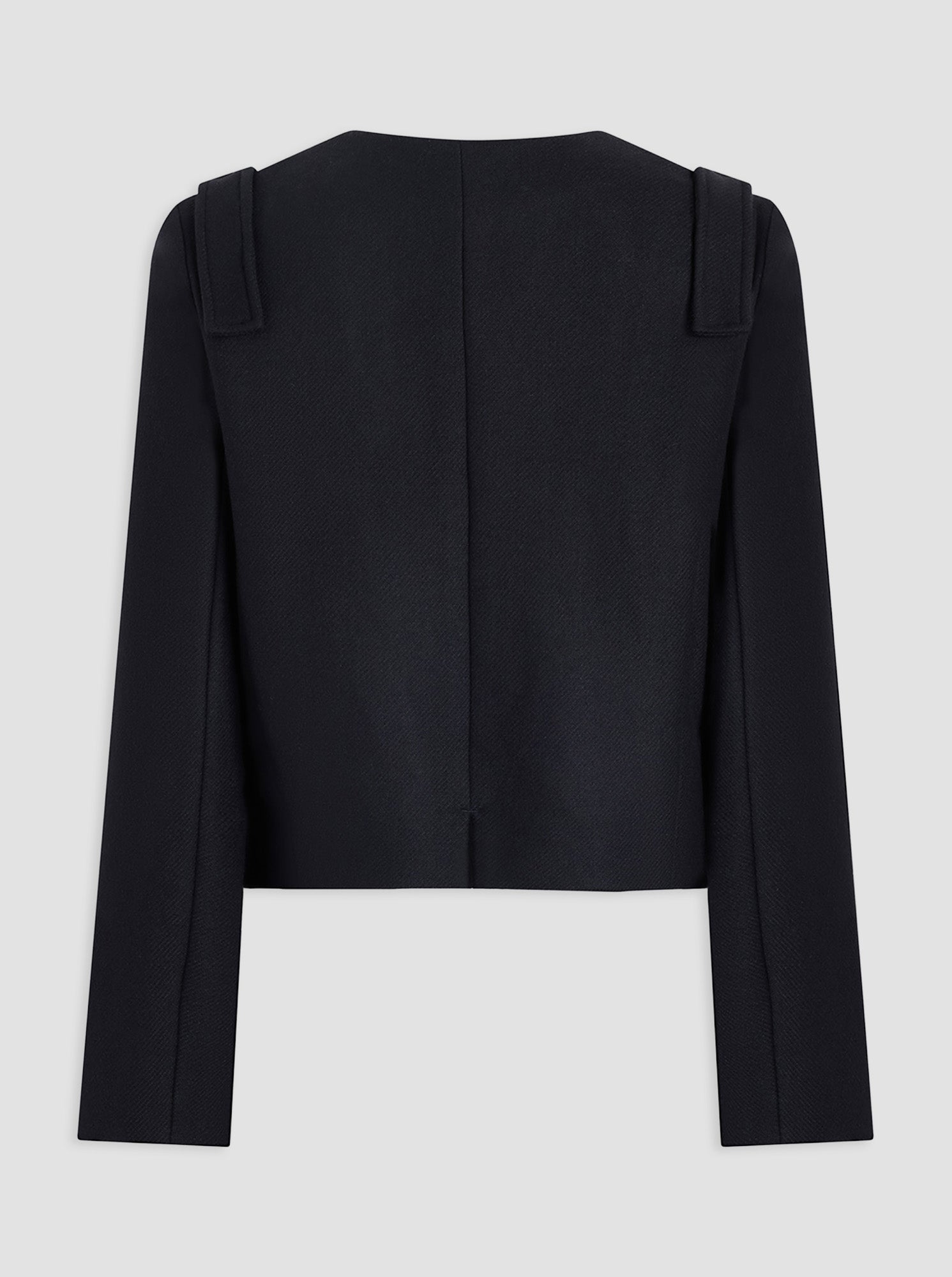 Aubrey Cropped Jacket | Navy