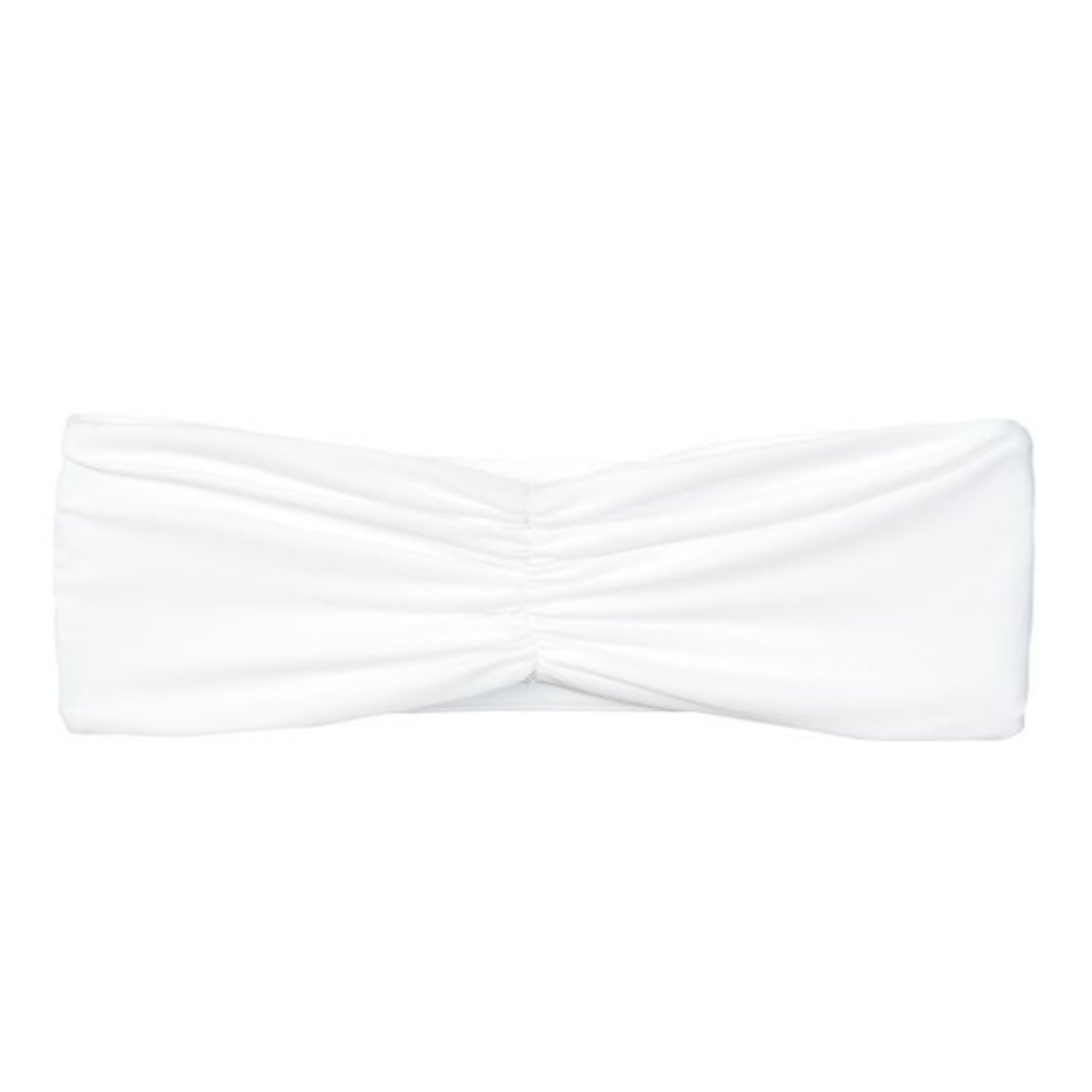 Ava Bandeau | White Matte