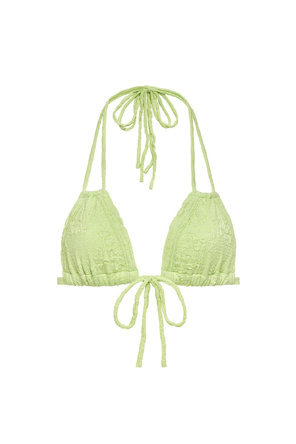 Euro Bow Bikini Top | Avo Floral