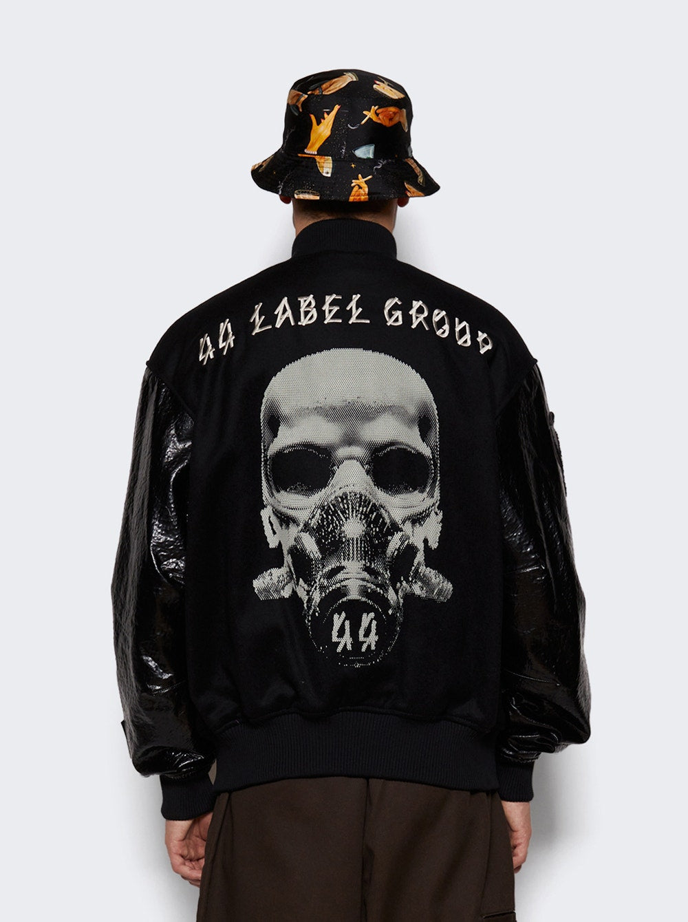 Men | 44 LABEL GROUP | Grad Jacket | Black
