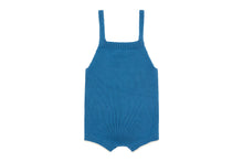 Unisex | Organic Cotton Nordic Knit Playsuit | Fjord Blue