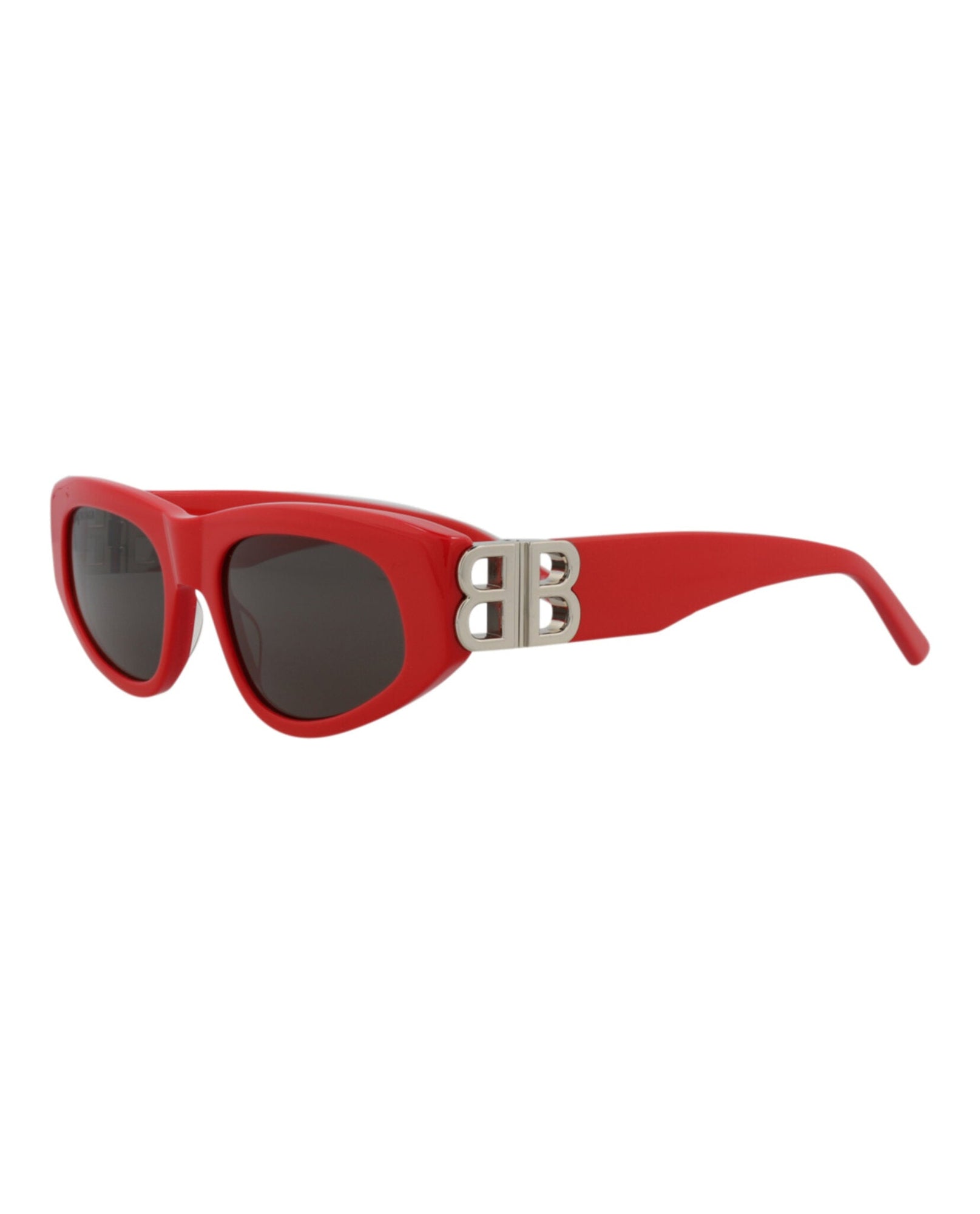 Balenciaga Cat Eye Recycled Acetate Sunglasses | Red