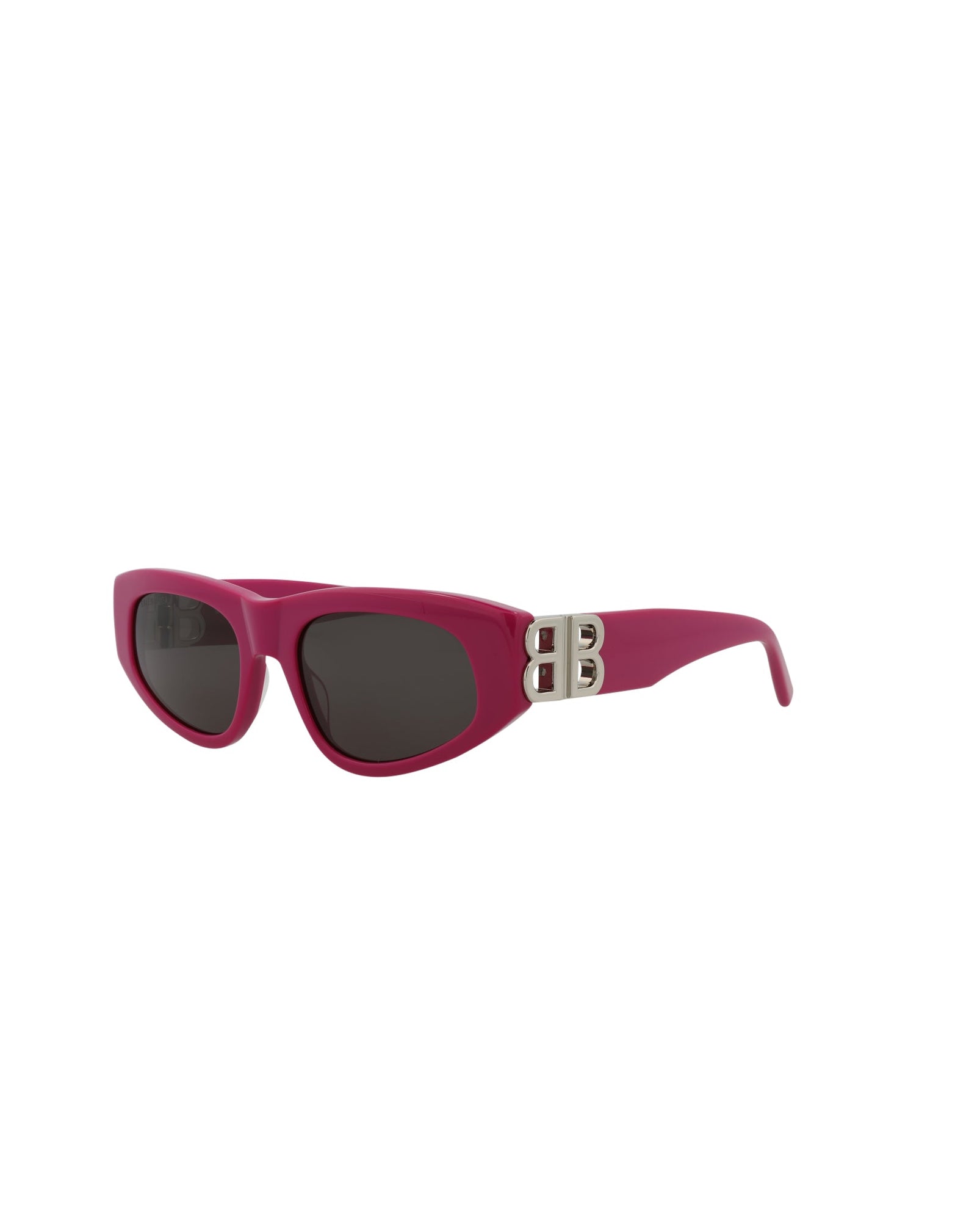 Balenciaga Cat Eye Recycled Acetate Sunglasses | Fuchsia