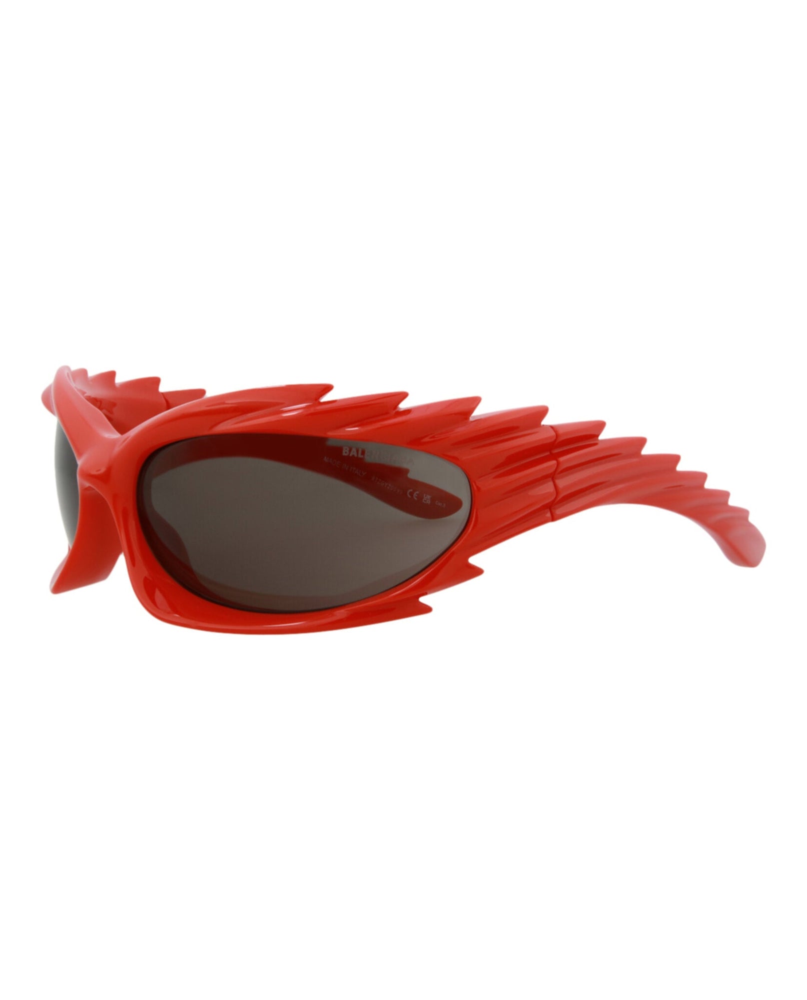 Balenciaga Shield Bio Injection Sunglasses | Red