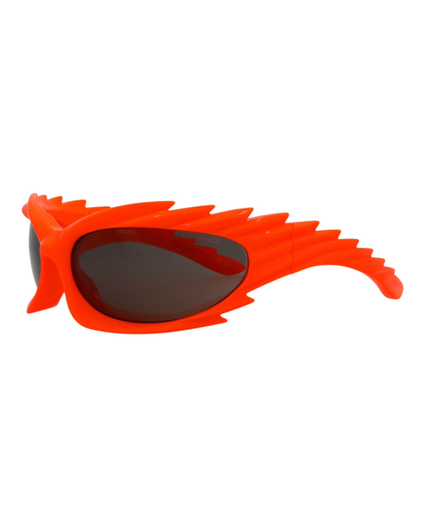 Balenciaga Shield Bio Injection Sunglasses | Orange