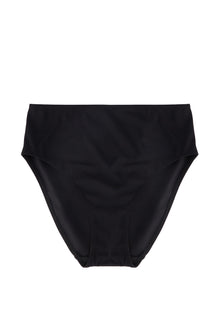 Sam High Waist Bikini Bottom | Black