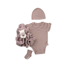 Cozychic Ultra Lite Infant Eyelet Bundle | Faded Rose