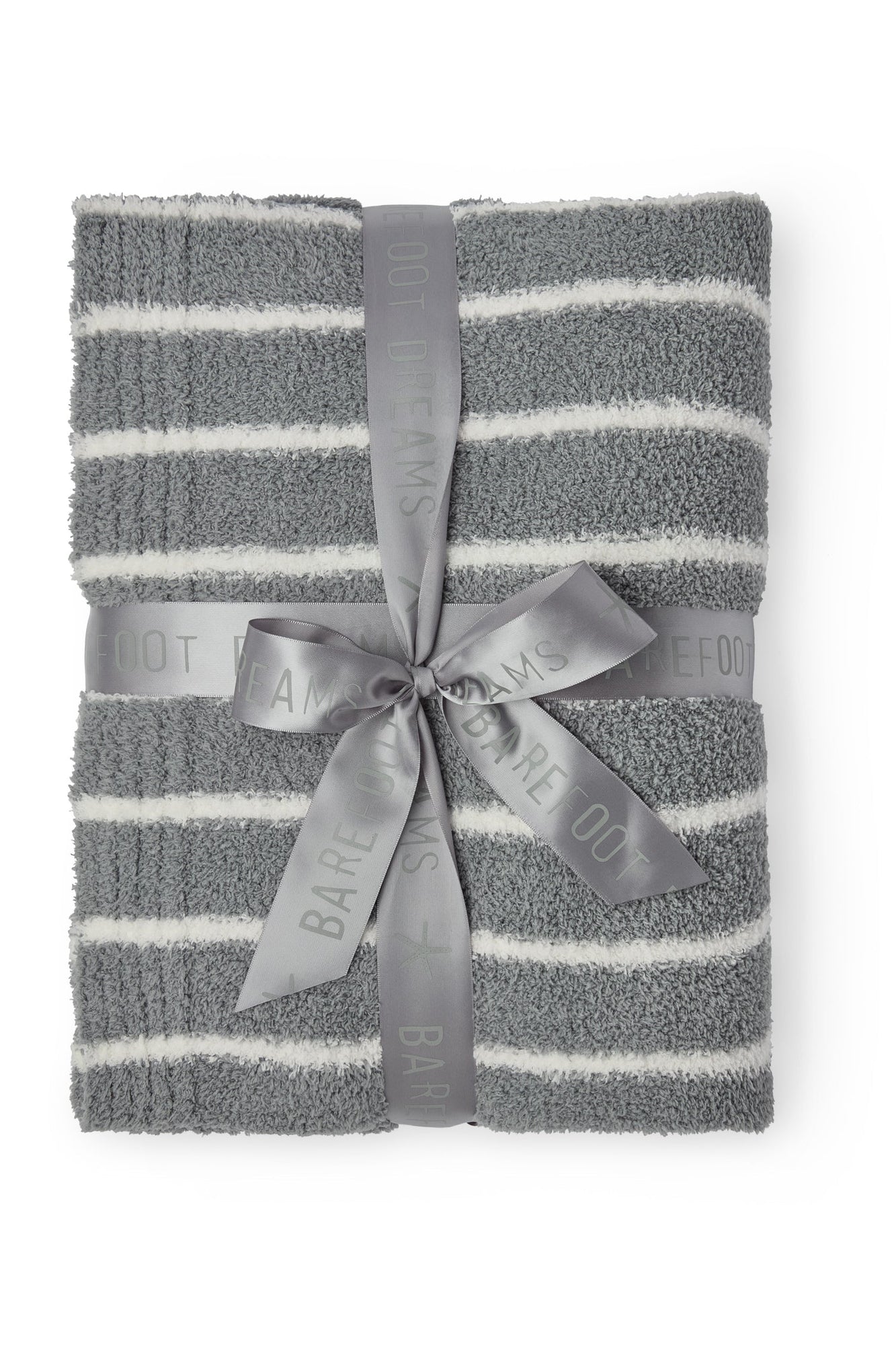 Cozychic Horizontal Stripe Blanket | Moonbeam/Pearl