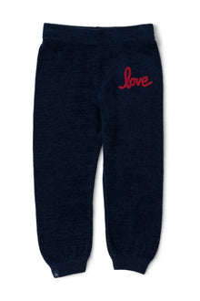 Toddlers | Cozychic Ultra Lite Love Stitch Jogger | Marine/Scarlet