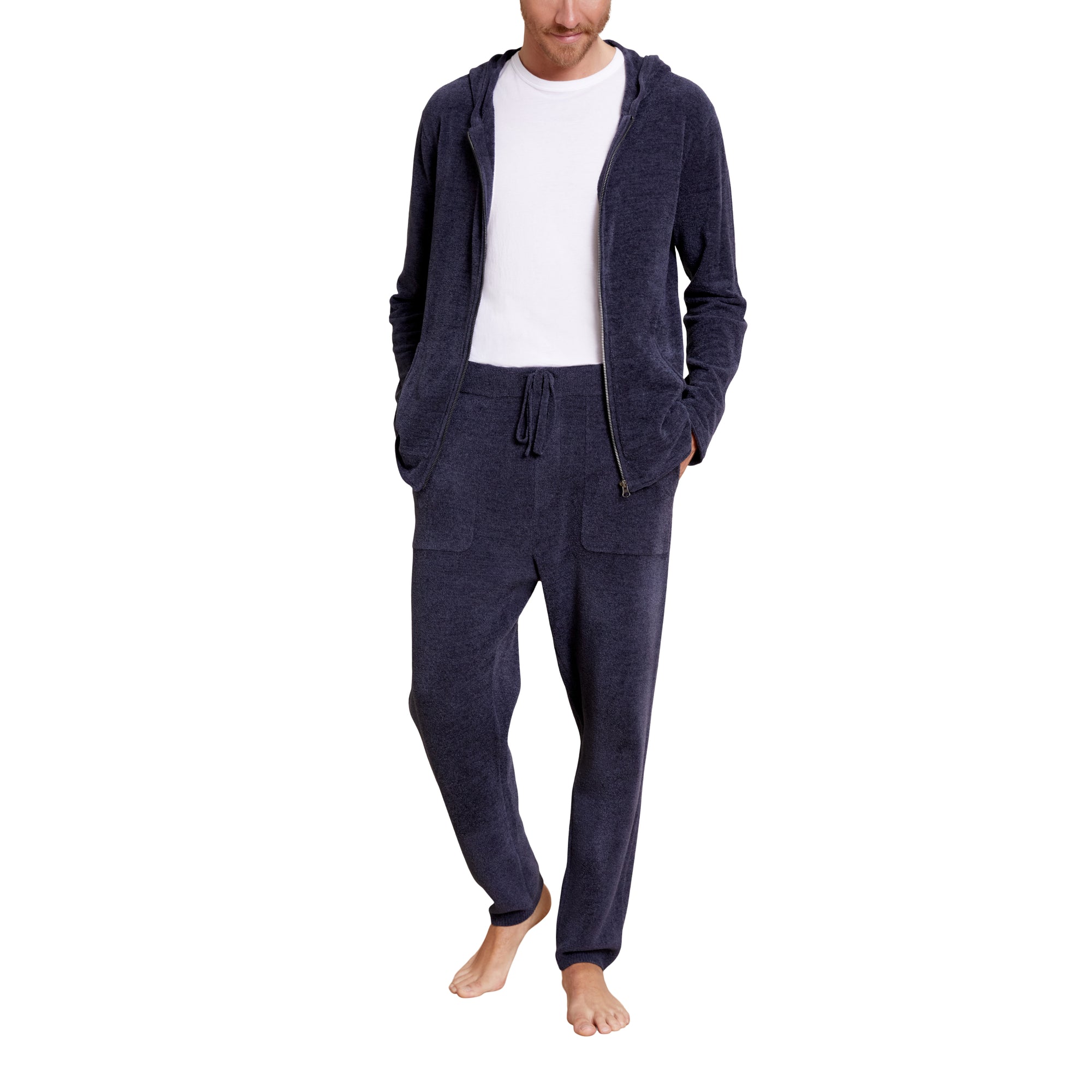 Cozychic Ultra Lite Men's Patch Pocket Jogger | Indigo