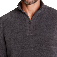 Cozychic Ultra Lite Men's Half Zip Mock Pullover | Carbon