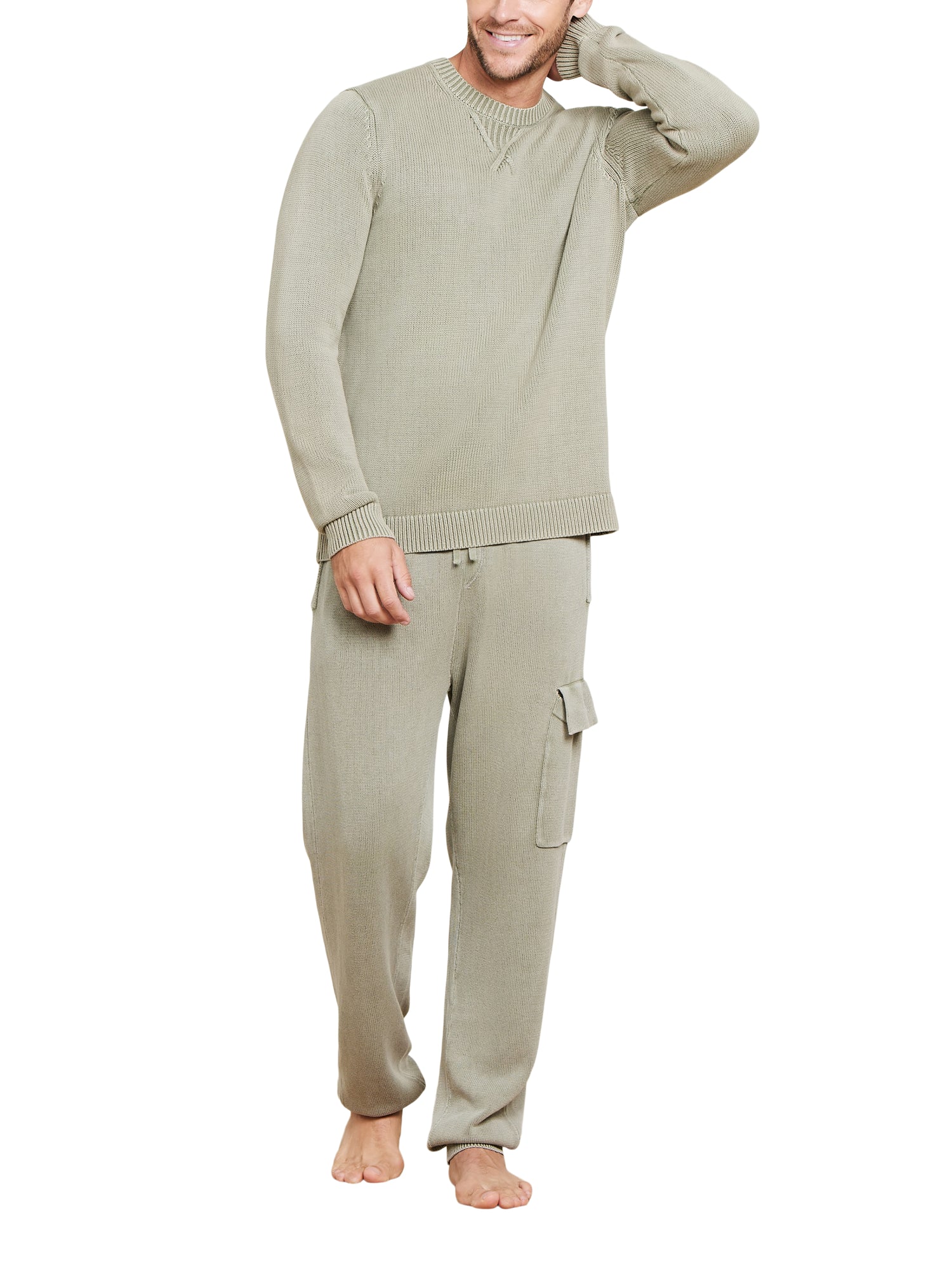 Mens | SunBleached Pullover | Military