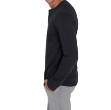 Malibu Collection Men's Henley W/ Placket | Slate