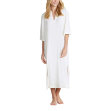 Cozyterry Placket Caftan | Pearl