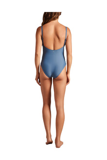 Womens | Scoop Back One Piece | Blue Bay