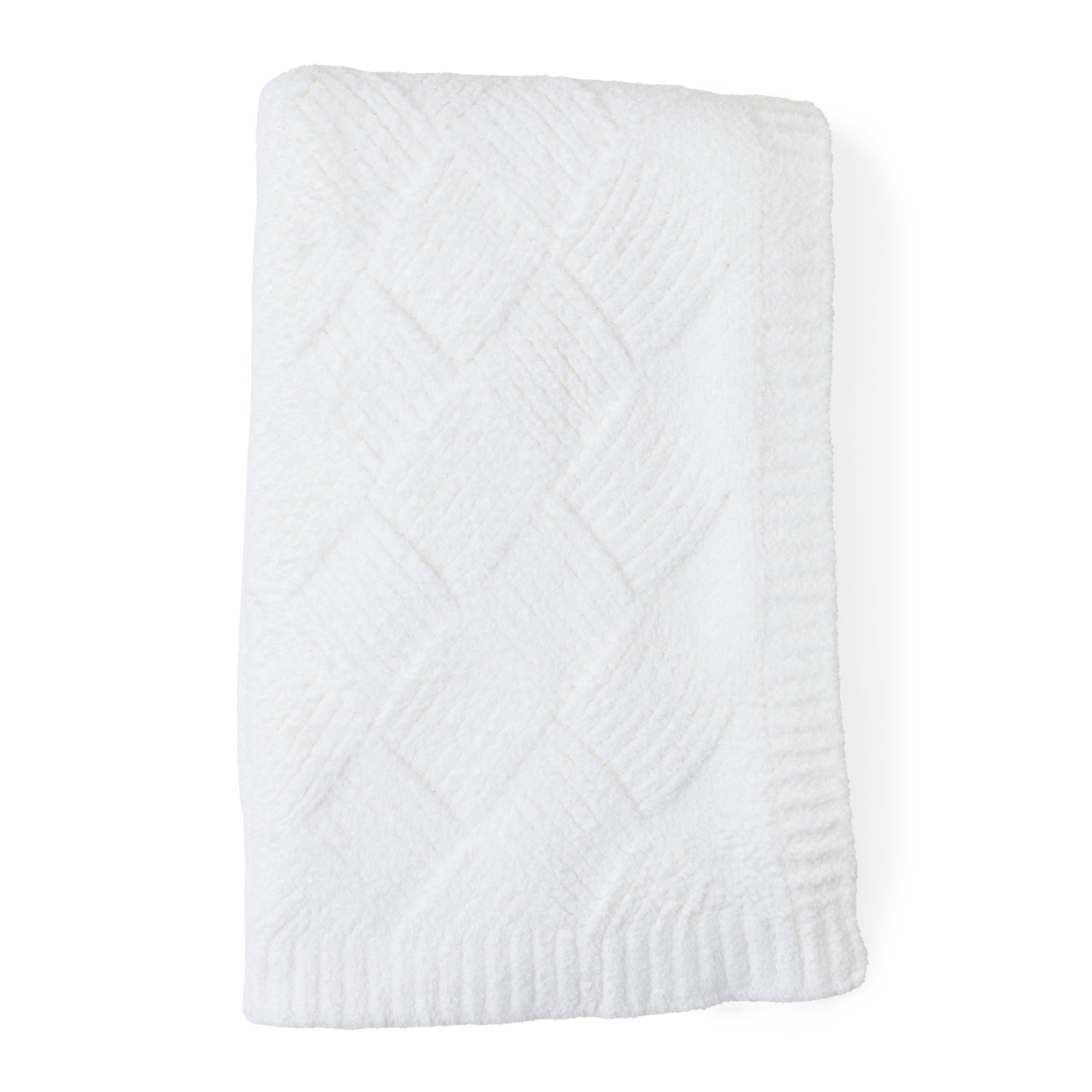 Cozychic Diamond Weave Blanket Scarf | Pearl