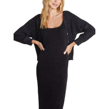 Cozychic Lite Diamond Pointelle Cardigan | Black