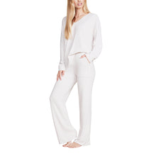 Cozychic Ultra Lite V Neck Wide Leg Pant Set | Almond