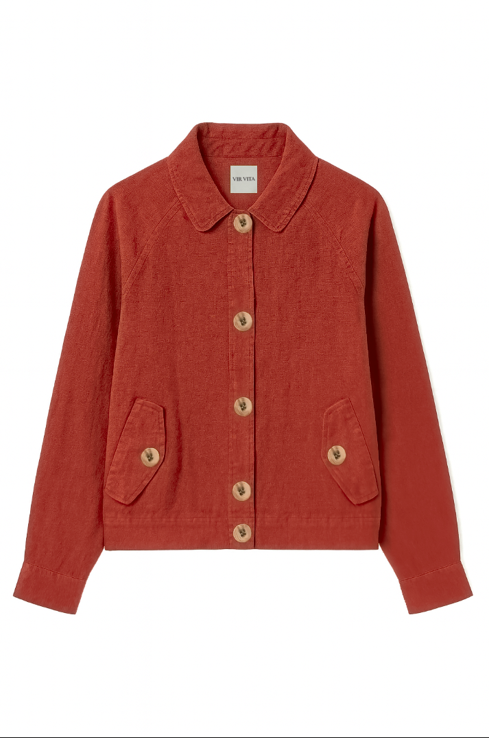 Béatrice Jacket | Apple-Red